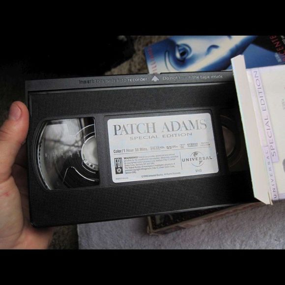 Patch Adams Bicentennial Man Jumanji Mrs. Doubtfire VHS Cassette Tape Bundle $4 - Picture 7 of 11